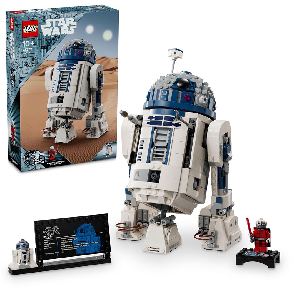 LEGO Star Wars: R2-D2 75379, 10 ani+, 1050 piese