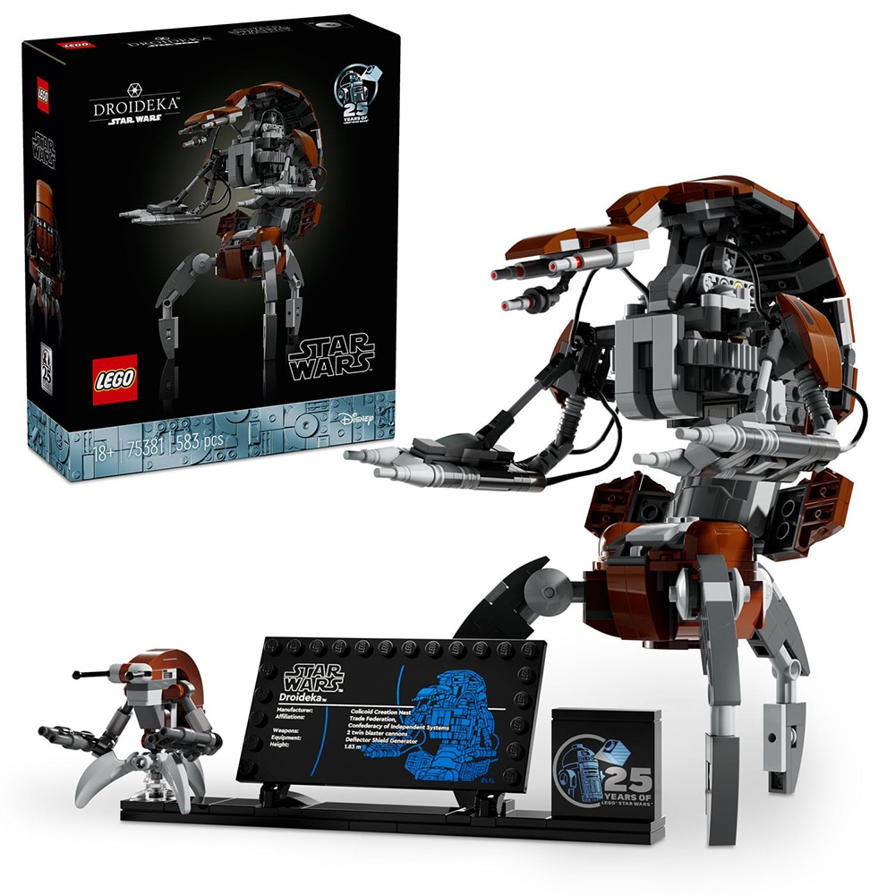 LEGO Star Wars: Droideka 75381, 18 ani+, 583 piese