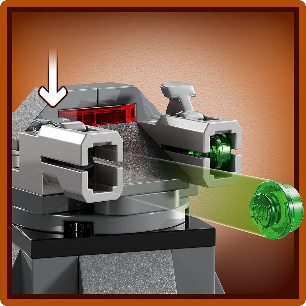 LEGO Star Wars: Lupta dintre Paz Vizsla si Moff Gideon 75386, 7 ani+, 289 piese