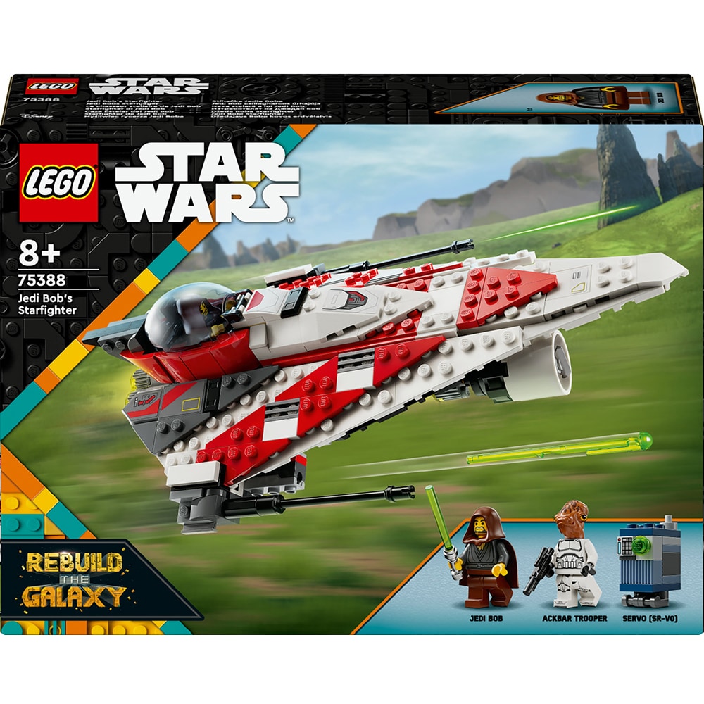 LEGO Star Wars: Nava stelara a lui Jedi Bob 75388, 8 ani+, 310 piese