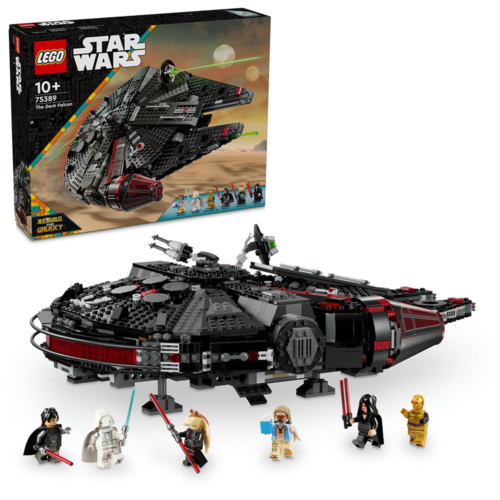 LEGO Star Wars: Falcon intunecat 75389, 10 ani+, 1578 piese