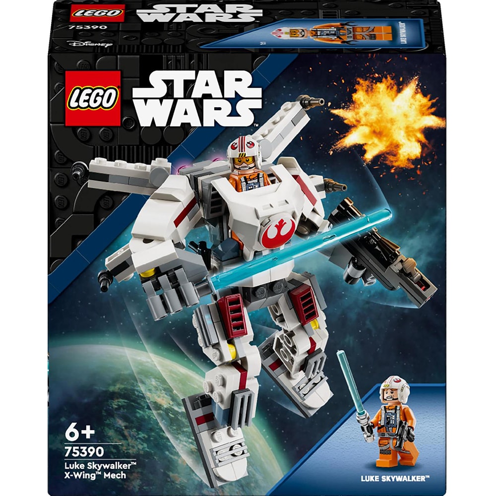 LEGO Star Wars: Robotul X-Wing al lui Luke Skywalker 75390, 6 ani+, 195 piese