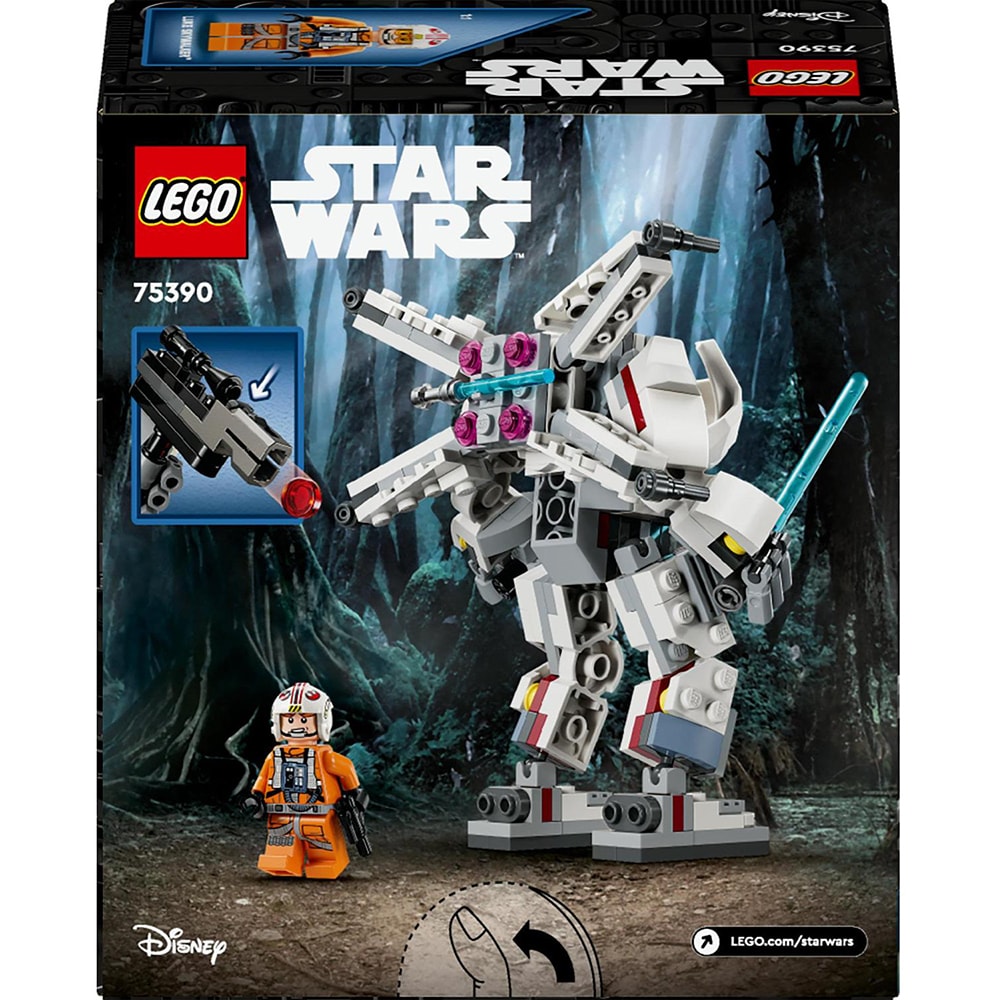 LEGO Star Wars: Robotul X-Wing al lui Luke Skywalker 75390, 6 ani+, 195 piese