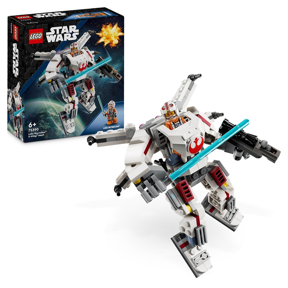 LEGO Star Wars: Robotul X-Wing al lui Luke Skywalker 75390, 6 ani+, 195 piese