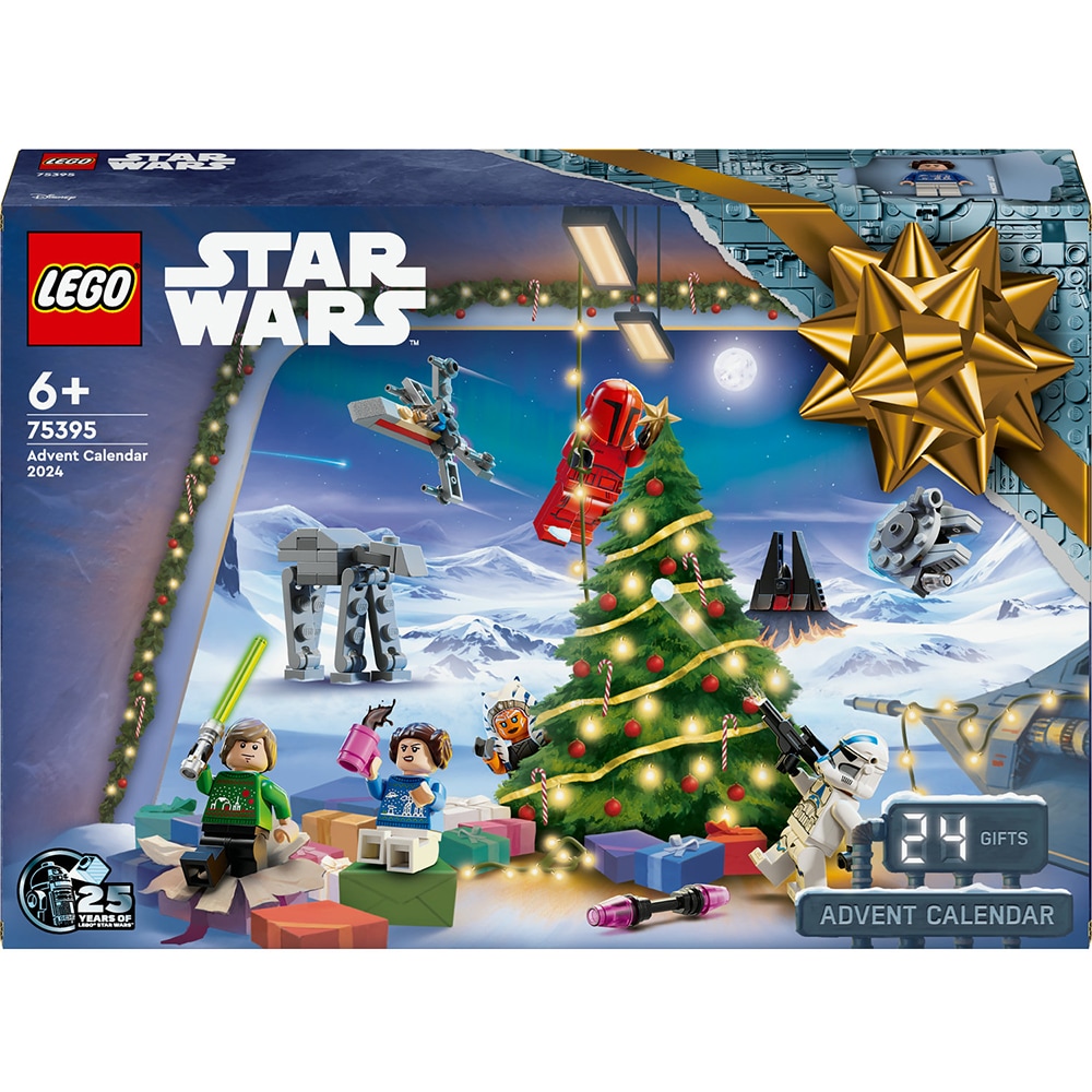 LEGO Star Wars: Calendar de advent 2024 75395, 6 ani+, 368 piese