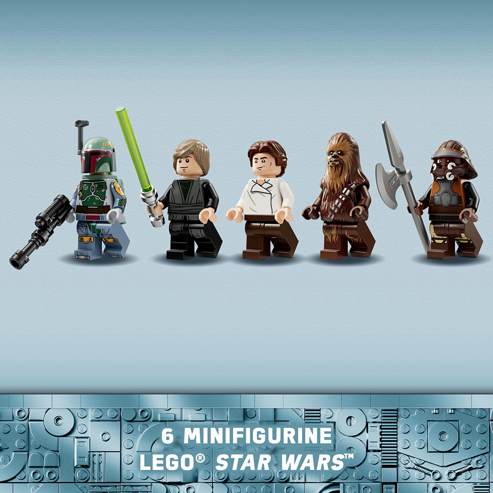 LEGO Star Wars: Schif de desert si Groapa lui Sarlacc 75396, 9 ani+, 558 piese