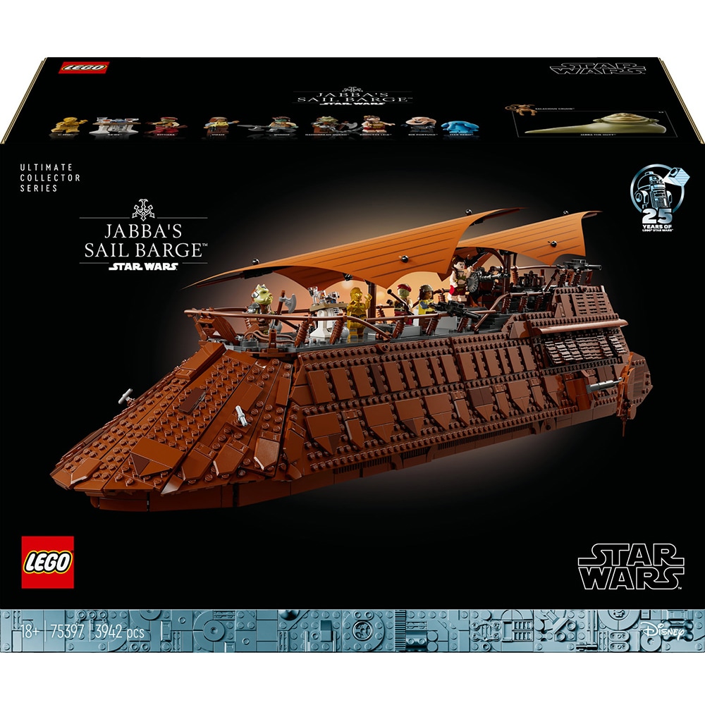 LEGO Star Wars: TM Barja lui Jabba 75397, 18 ani+, 3942 piese