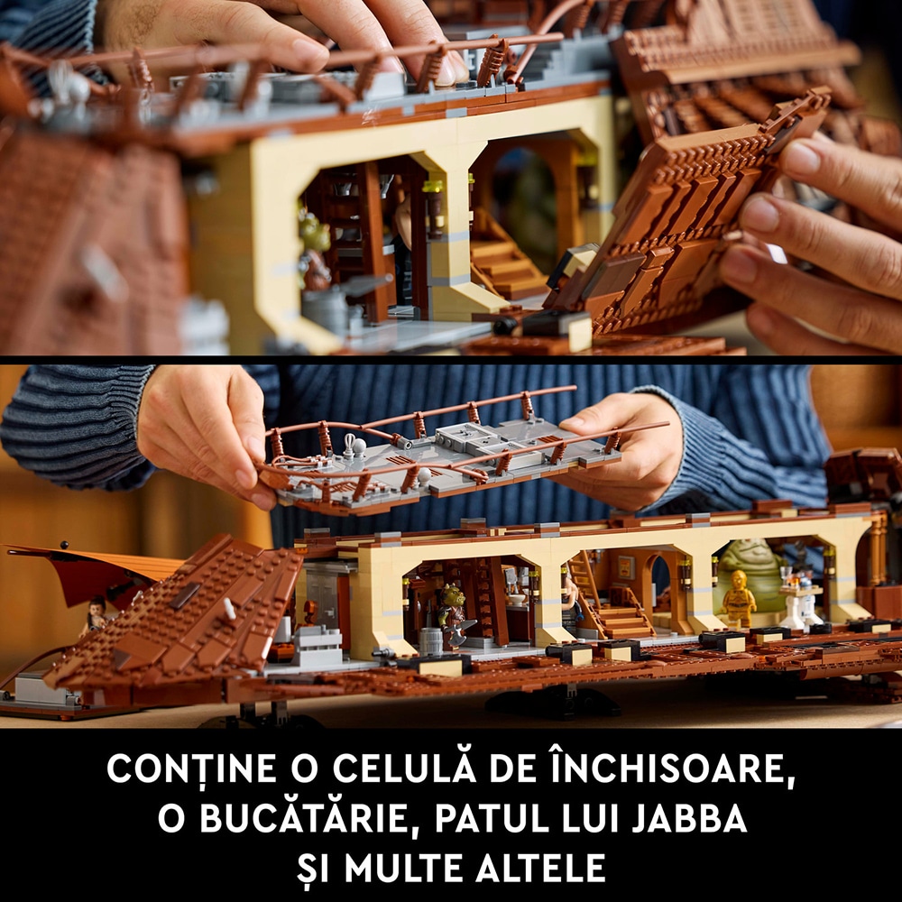 LEGO Star Wars: TM Barja lui Jabba 75397, 18 ani+, 3942 piese