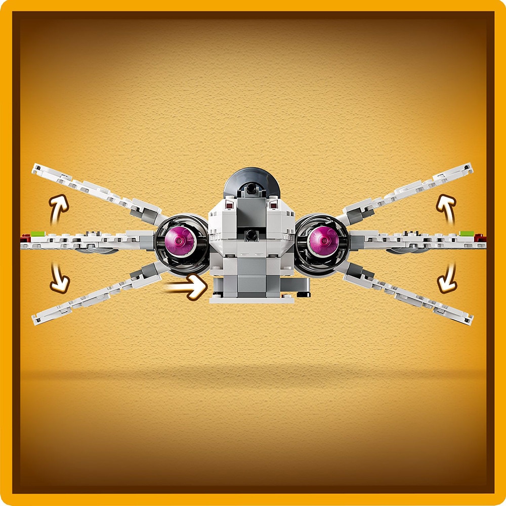 LEGO Star Wars: TM Nava de lupta stelara ARC-170 75402, 9 ani+, 497 piese