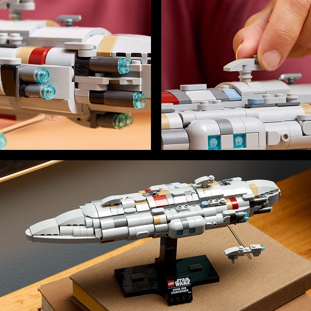 LEGO Star Wars: TM Nava de croaziera stelara Home One 75405, 18 ani+, 559 piese