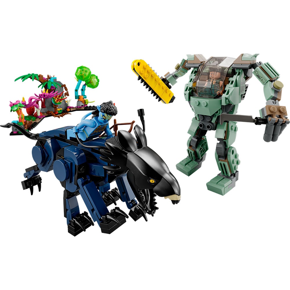 LEGO Avatar: Neytiri si Thanator contra Robotul AMP Quaritch 75571, 9 ani+, 560 piese