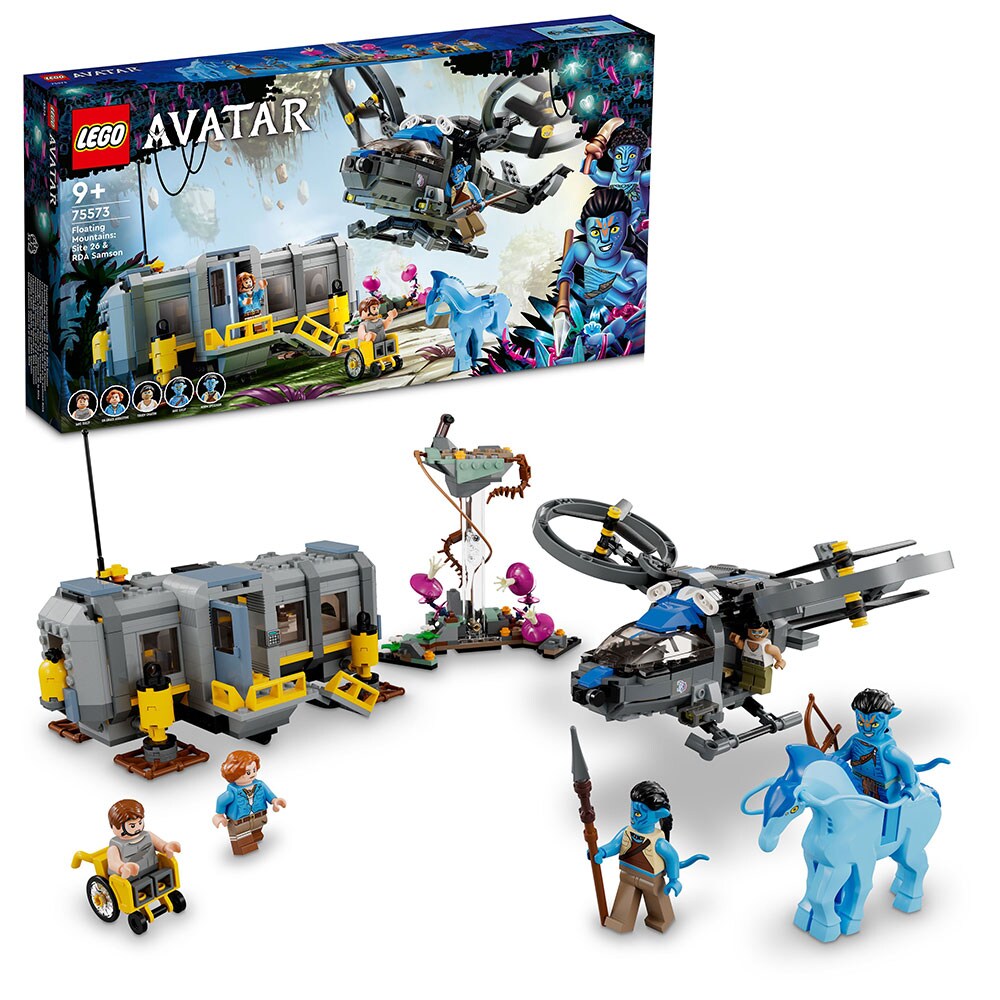 LEGO Avatar: Muntii plutitori Zona 26 si Samson RDA 75573, 9 ani+, 887 piese