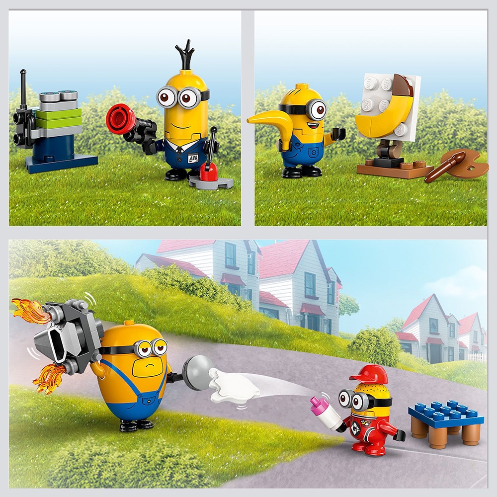 LEGO Despicable Me: Minionii si masina-banana 75580, 6 ani+, 136 piese