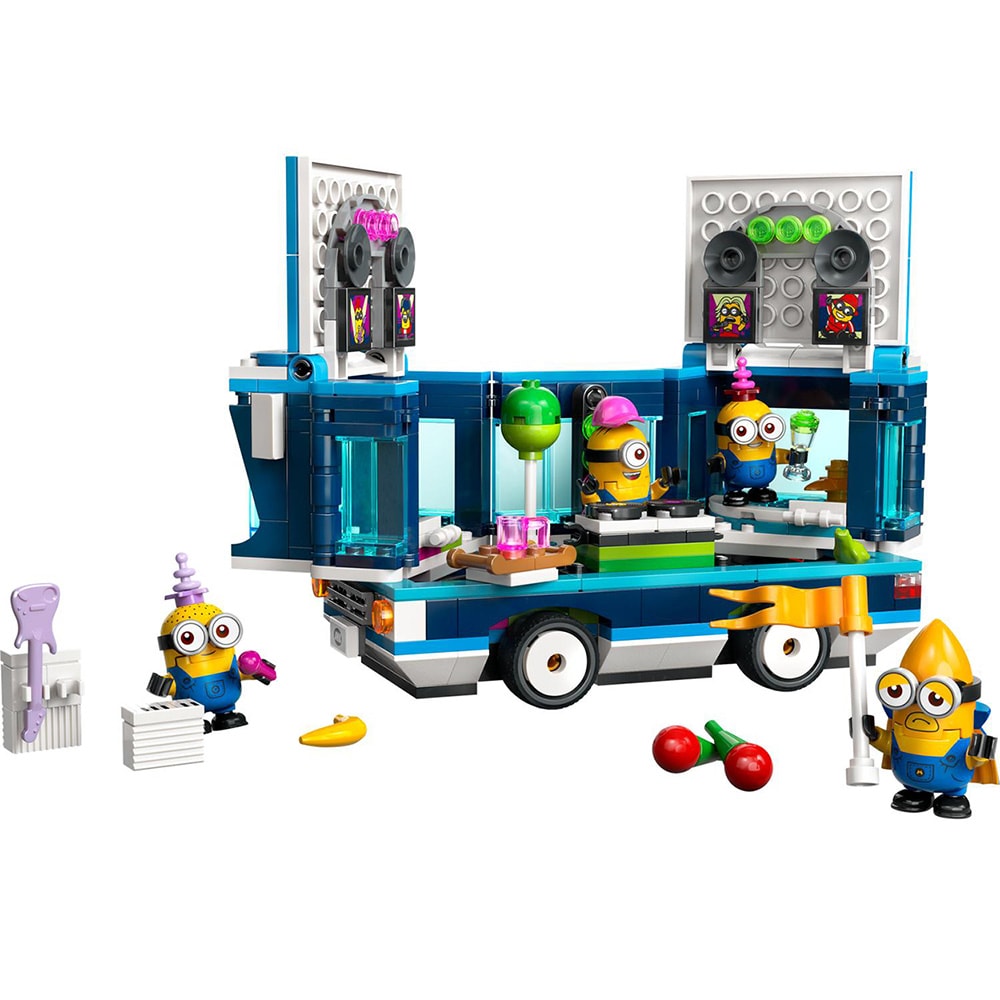 LEGO Despicable Me: Autobuzul de petrecere al minionilor 75581, 7 ani+, 379 piese