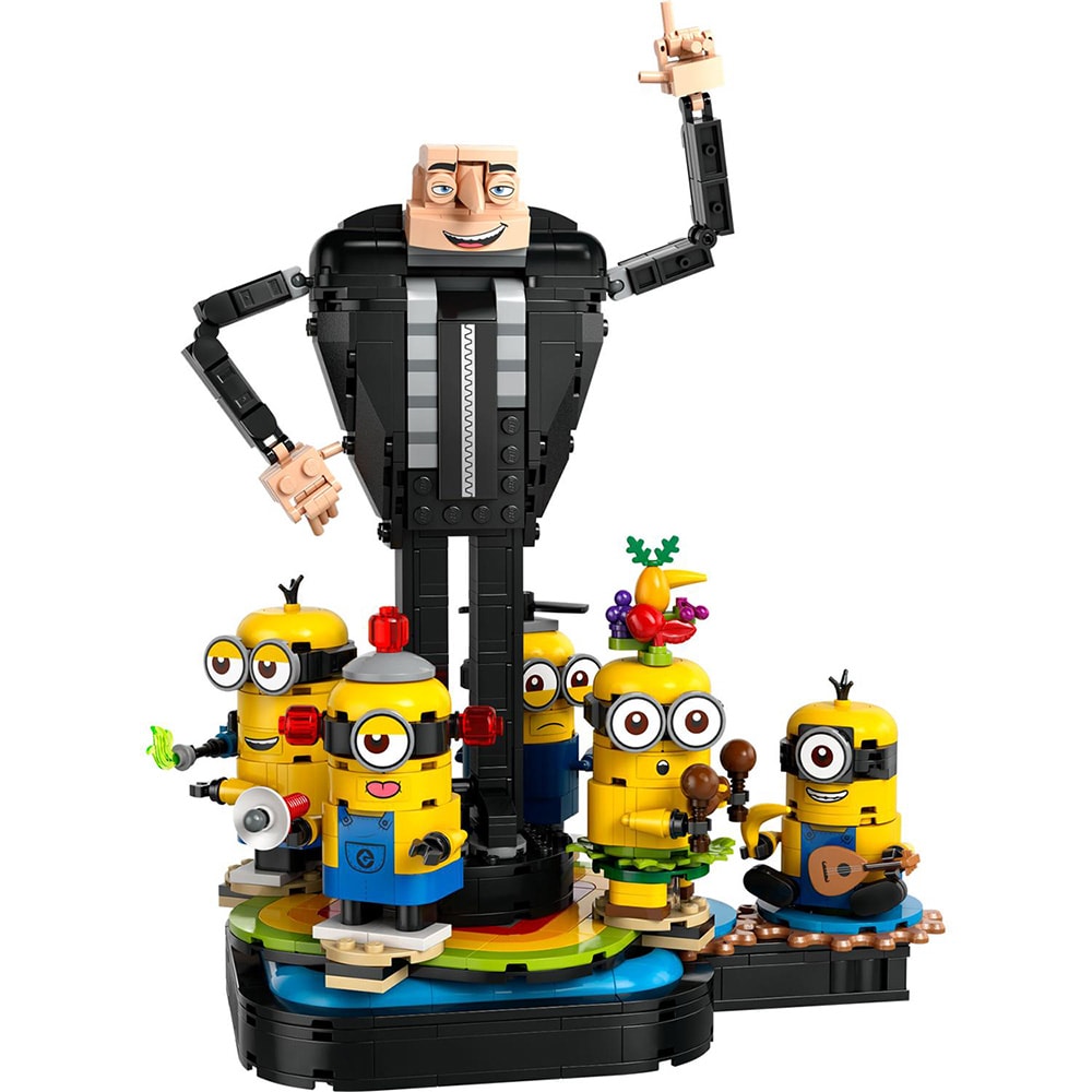 LEGO Despicable Me: Gru si minionii din caramizi 75582, 9 ani+, 839 piese