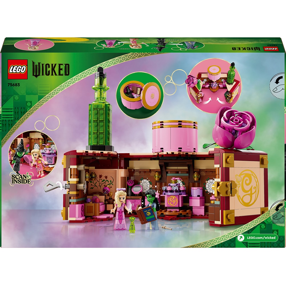 LEGO Wicked: Camera de camin a Glindei si a Elphabei 75683, 8 ani+, 740 piese