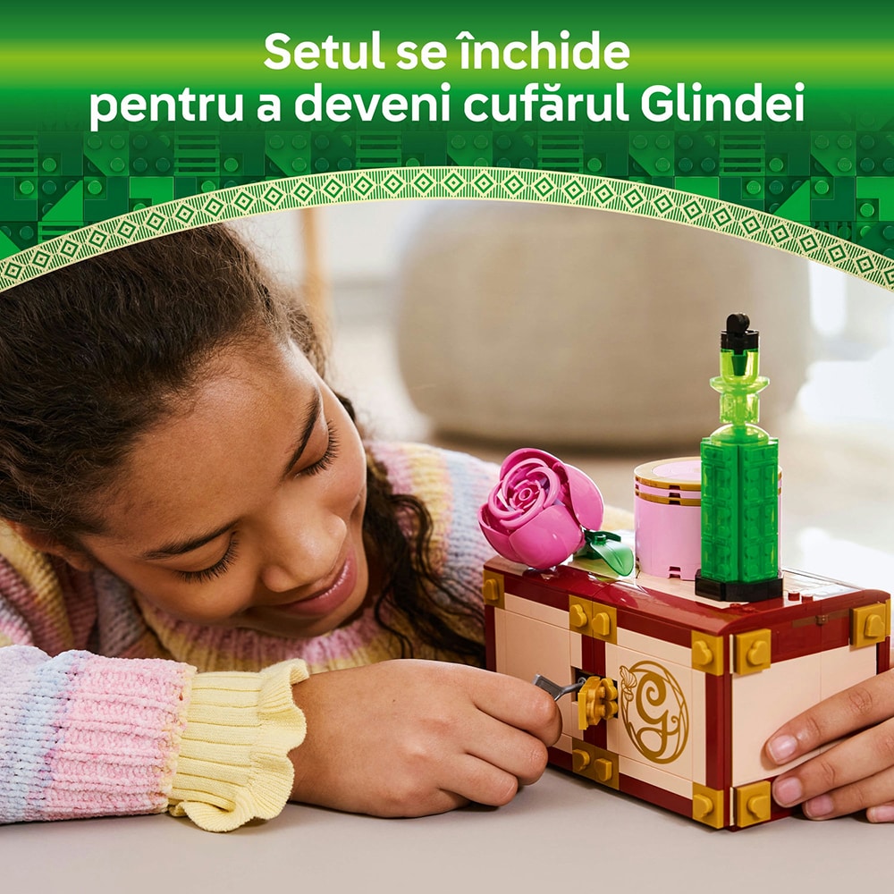 LEGO Wicked: Camera de camin a Glindei si a Elphabei 75683, 8 ani+, 740 piese