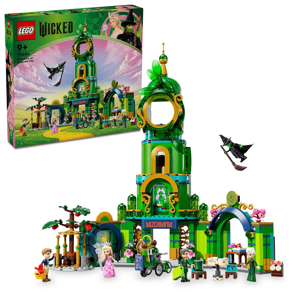 LEGO Wicked: Bun-venit in Orasul de Smarald 75684, 9 ani+, 945 piese