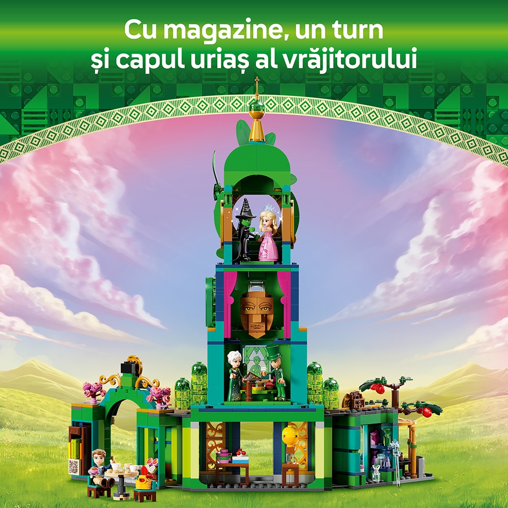 LEGO Wicked: Bun-venit in Orasul de Smarald 75684, 9 ani+, 945 piese