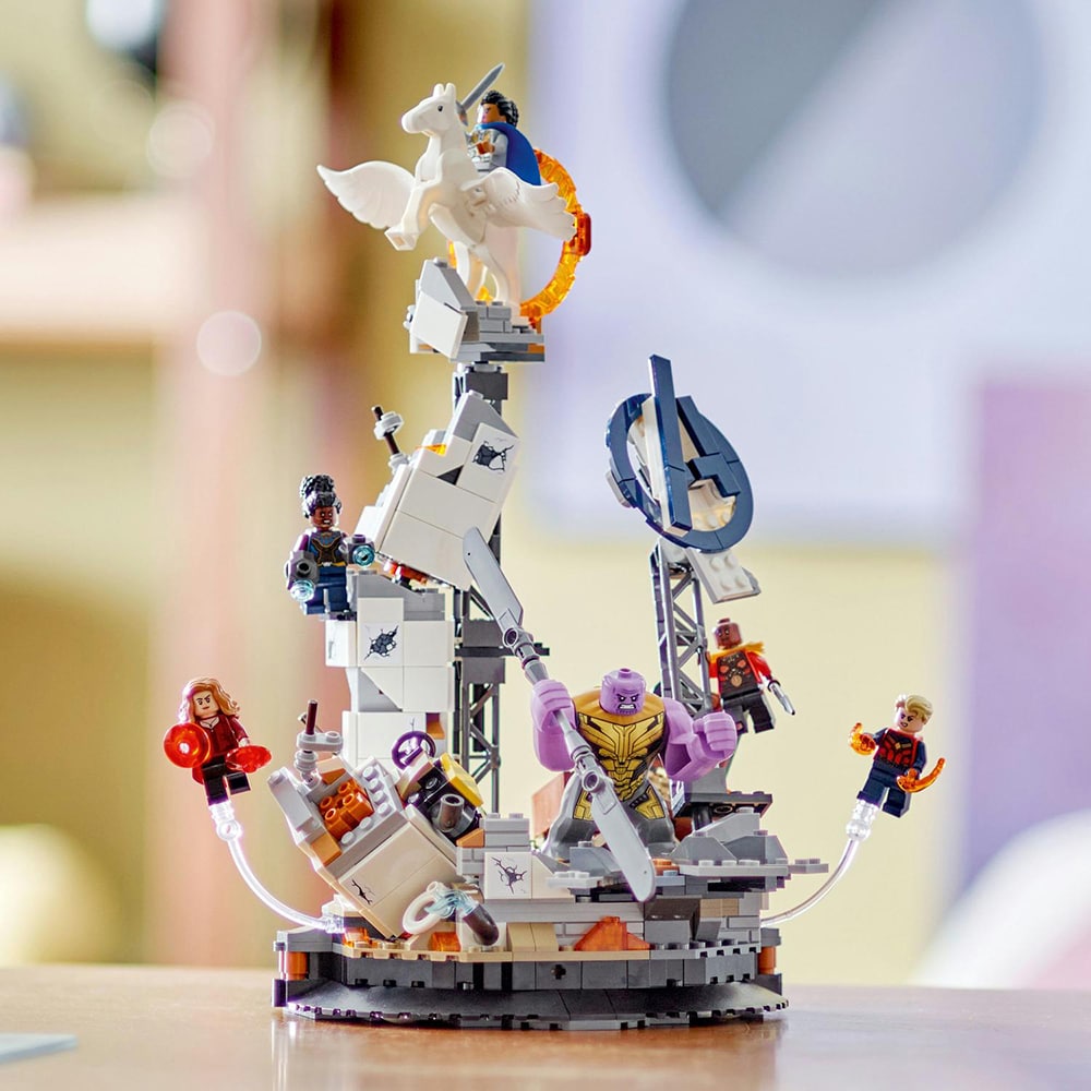 LEGO Marvel: Sfarsitul jocului  Batalia finala 76266, 10 ani+, 794 piese
