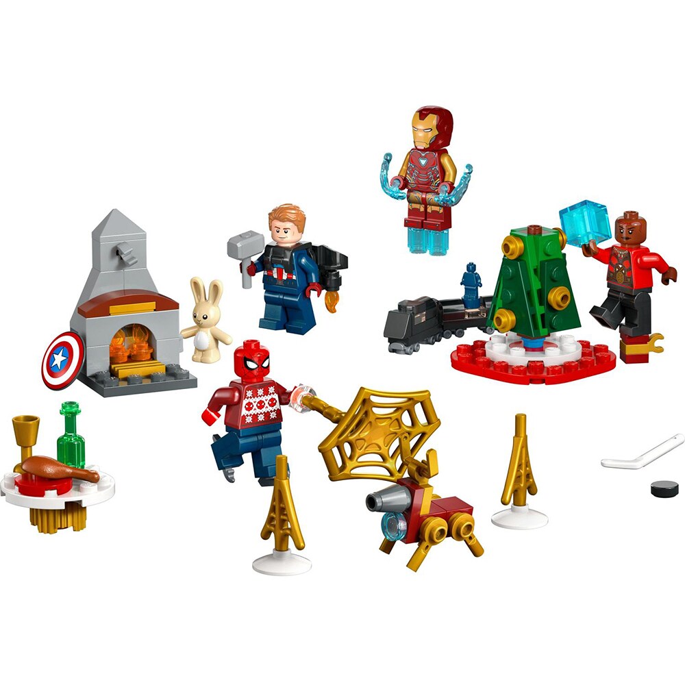 LEGO Super Heroes: Calendar de advent Avengers 76267, 7 ani+, 243 piese