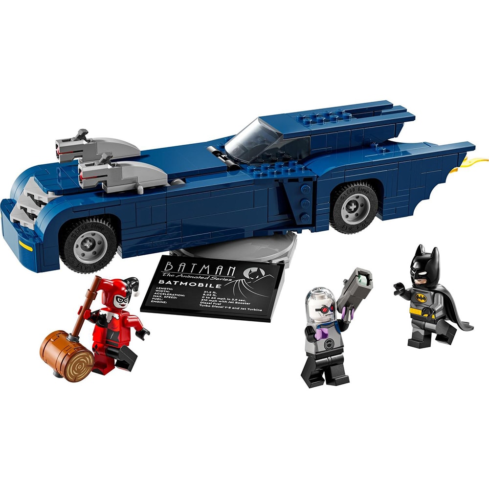 LEGO DC: Batman cu al sau Batmobile vs Harley Quinn si Mr. Freeze 76274, 8 ani+, 435 piese