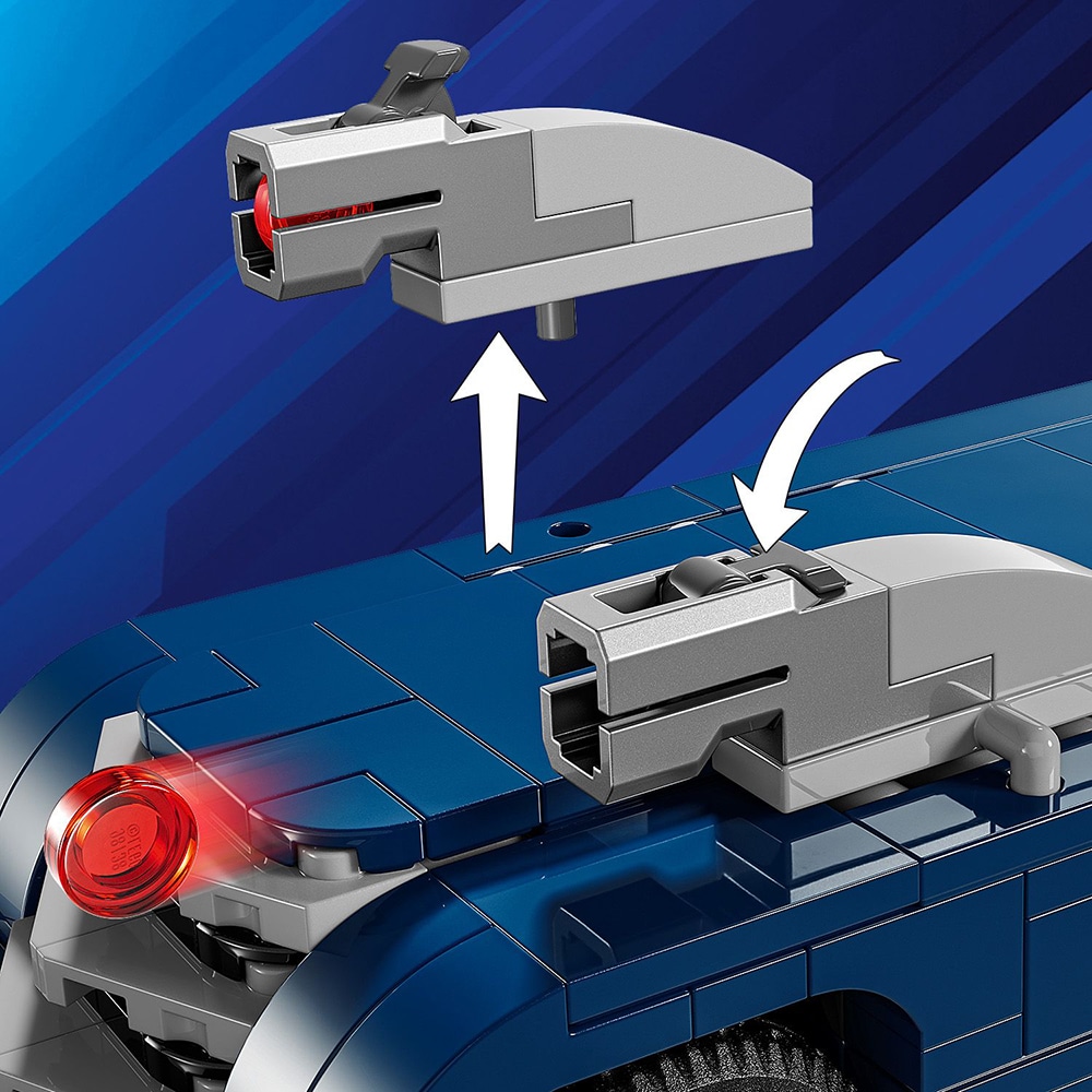 LEGO DC: Batman cu al sau Batmobile vs Harley Quinn si Mr. Freeze 76274, 8 ani+, 435 piese