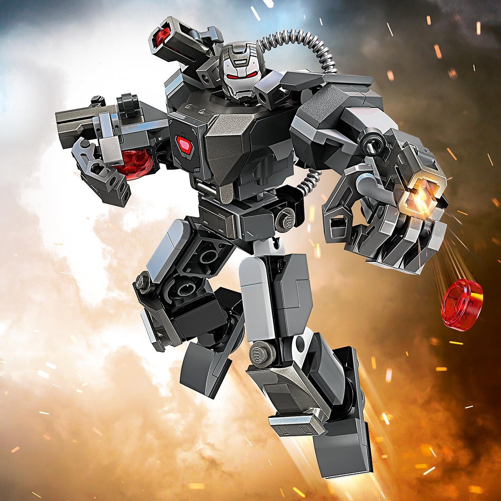 LEGO Marvel: Armura de robot a lui War Machine 76277, 6 ani+, 154 piese