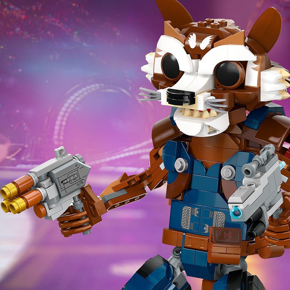 LEGO Marvel: Rocket si bebelusul Groot 76282, 10 ani+, 566 piese