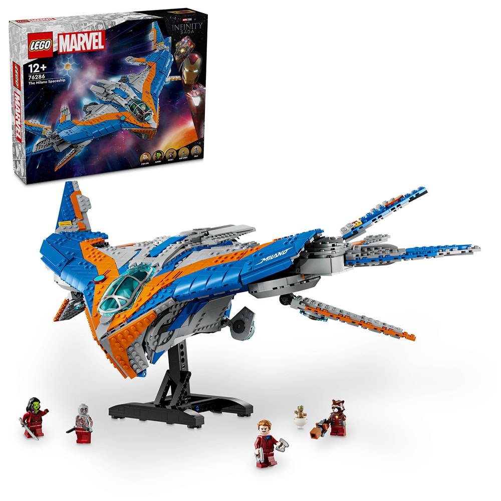 LEGO Marvel: Gardienii Galaxiei - Milano 76286, 12 ani+, 2090 piese