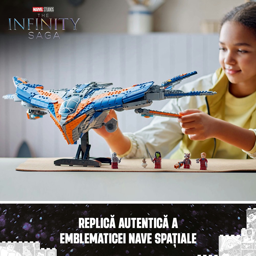 LEGO Marvel: Gardienii Galaxiei - Milano 76286, 12 ani+, 2090 piese