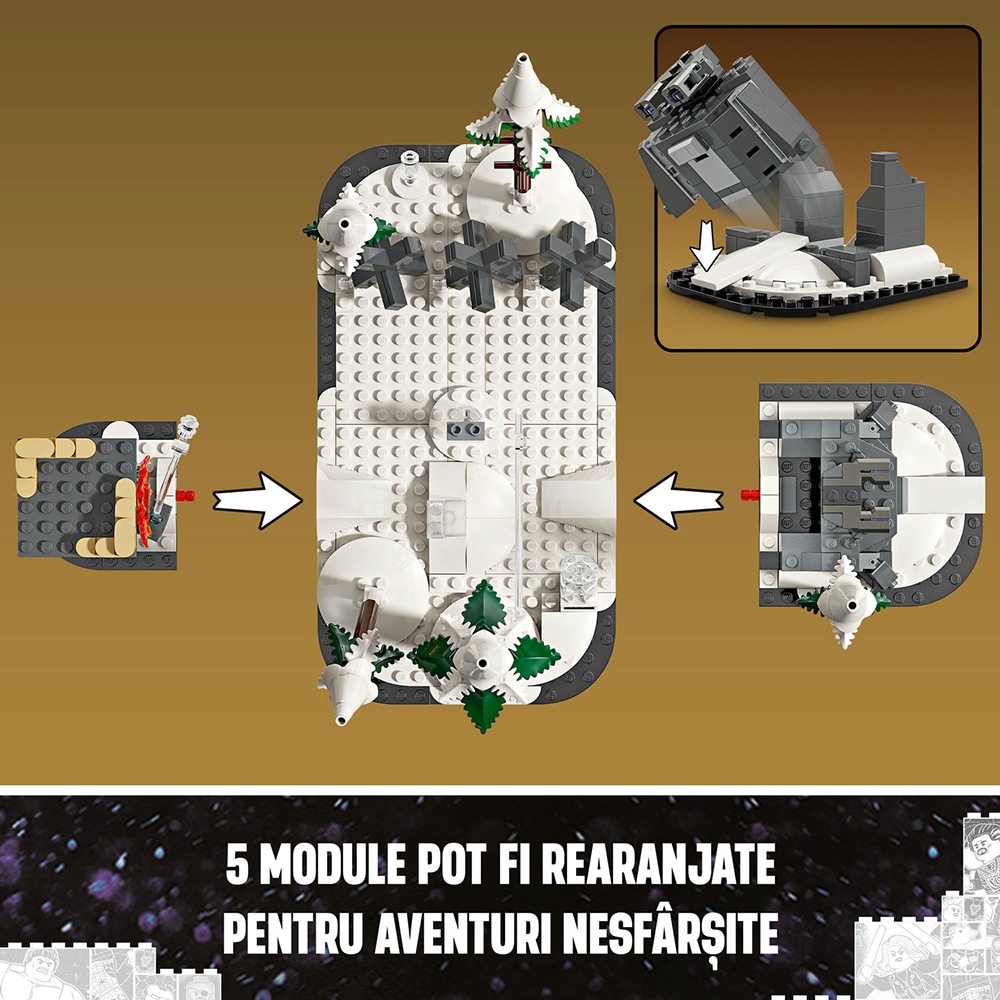 LEGO Marvel: Razbunatorii reuniti - Sub semnul lui Ultron 76291, 10 ani+, 613 piese