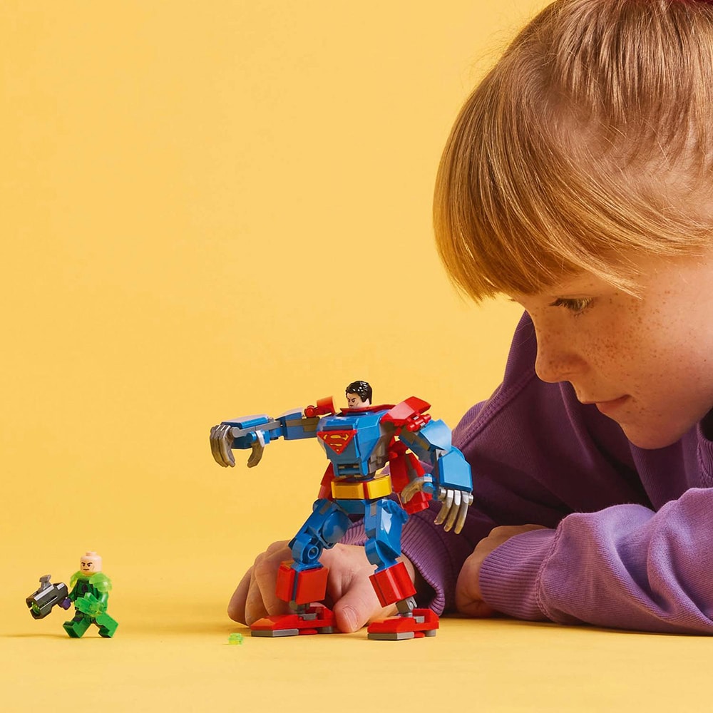 LEGO DC: Robotul lui Superman vs Lex Luthor 76302, 6 ani+, 120 piese