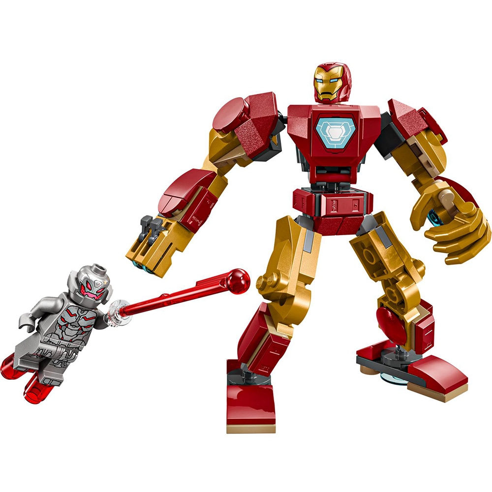 LEGO Marvel: Robotul Iron Man vs. Ultron 76307, 6 ani+, 101 piese