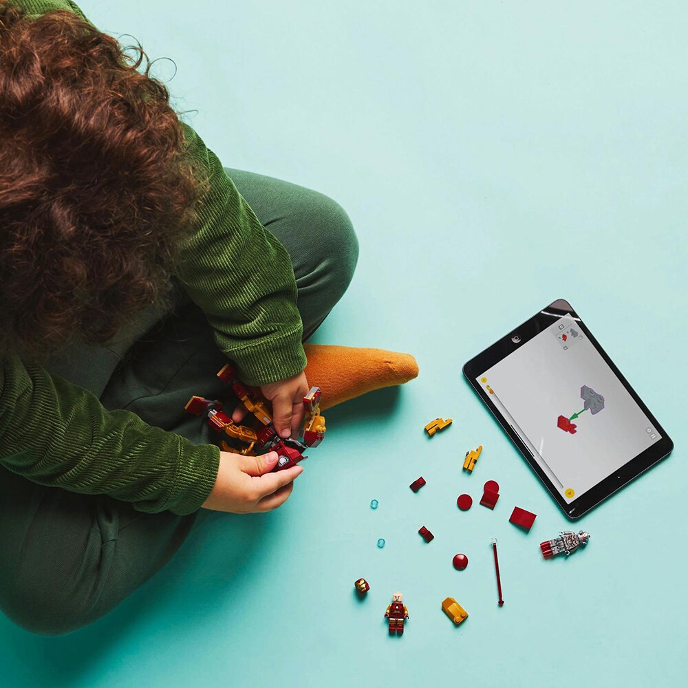 LEGO Marvel: Robotul Iron Man vs. Ultron 76307, 6 ani+, 101 piese