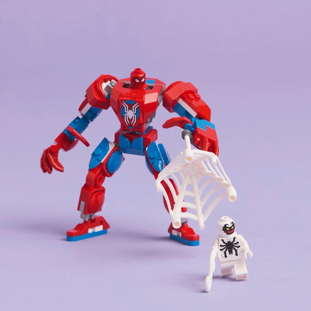 LEGO Marvel: Robotul Omul Paianjen vs. Anti-Venom 76308, 6 ani+, 107 piese