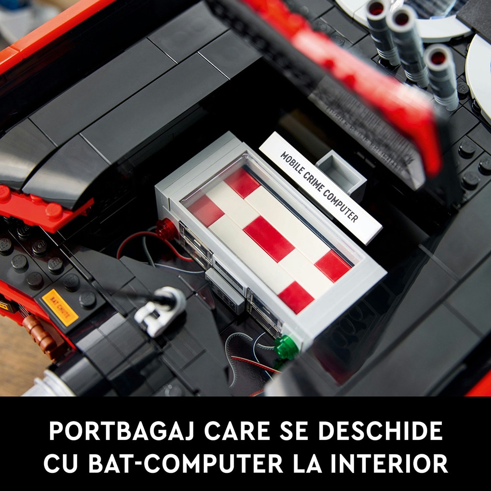 LEGO DC: Batman - Batmobile din serialul TV clasic 76328, 18 ani+, 1822 piese