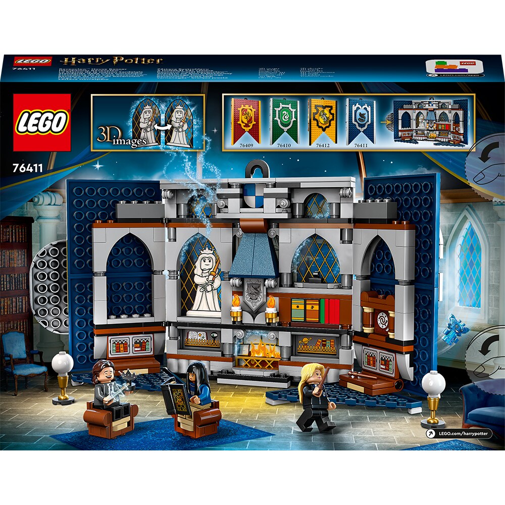 LEGO Harry Potter: Bannerul Casei Ravenclaw 76411, 9 ani+, 305 piese