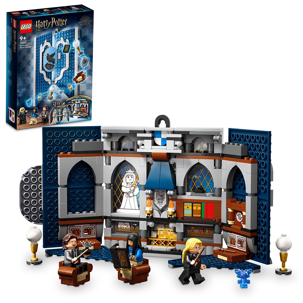 LEGO Harry Potter: Bannerul Casei Ravenclaw 76411, 9 ani+, 305 piese