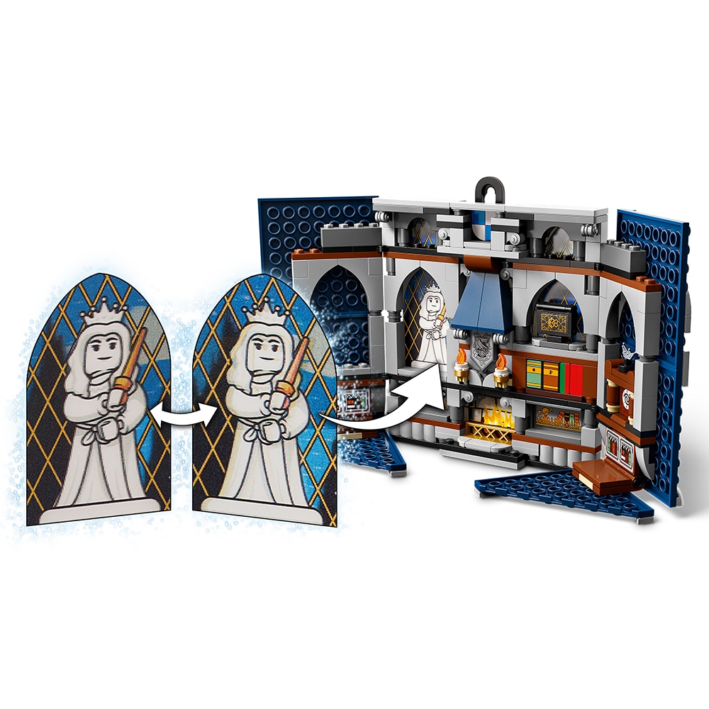 LEGO Harry Potter: Bannerul Casei Ravenclaw 76411, 9 ani+, 305 piese