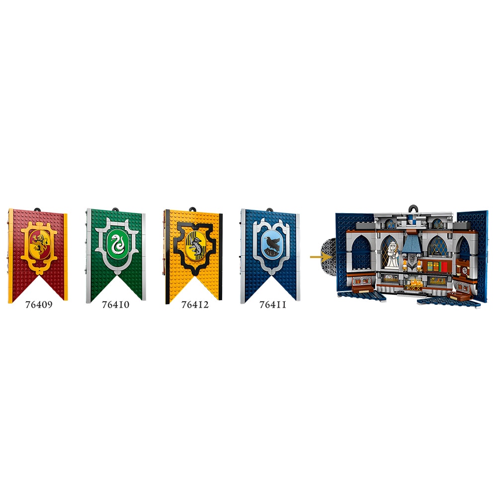 LEGO Harry Potter: Bannerul Casei Ravenclaw 76411, 9 ani+, 305 piese