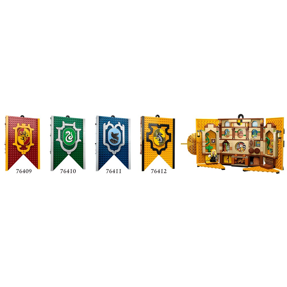LEGO Harry Potter: Bannerul Casei Hufflepuff 76412, 9 ani+, 313 piese