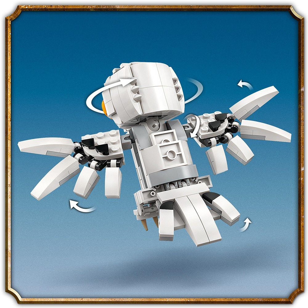 LEGO Harry Potter: TM Hedwig pe Privet Drive nr. 4 76425, 7 ani+, 337 piese