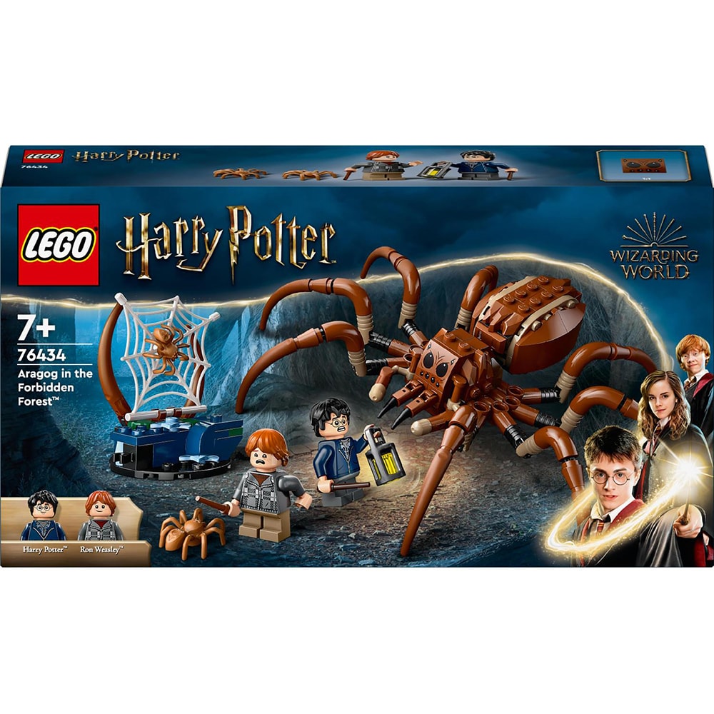 LEGO Harry Potter: Aragog in Padurea interzisa 76434, 7 ani+, 195 piese