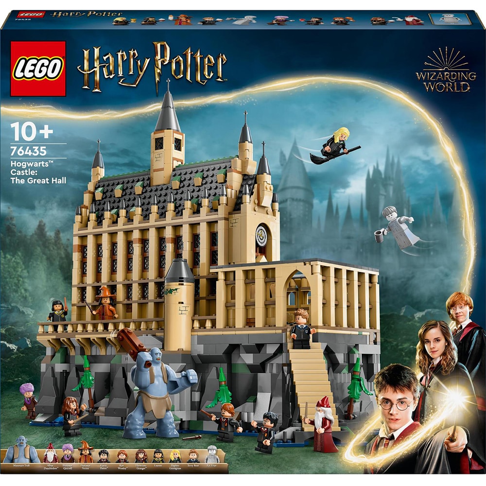 LEGO Harry Potter: Castelul Hogwarts - Marea sala 76435, 10 ani+, 1732 piese