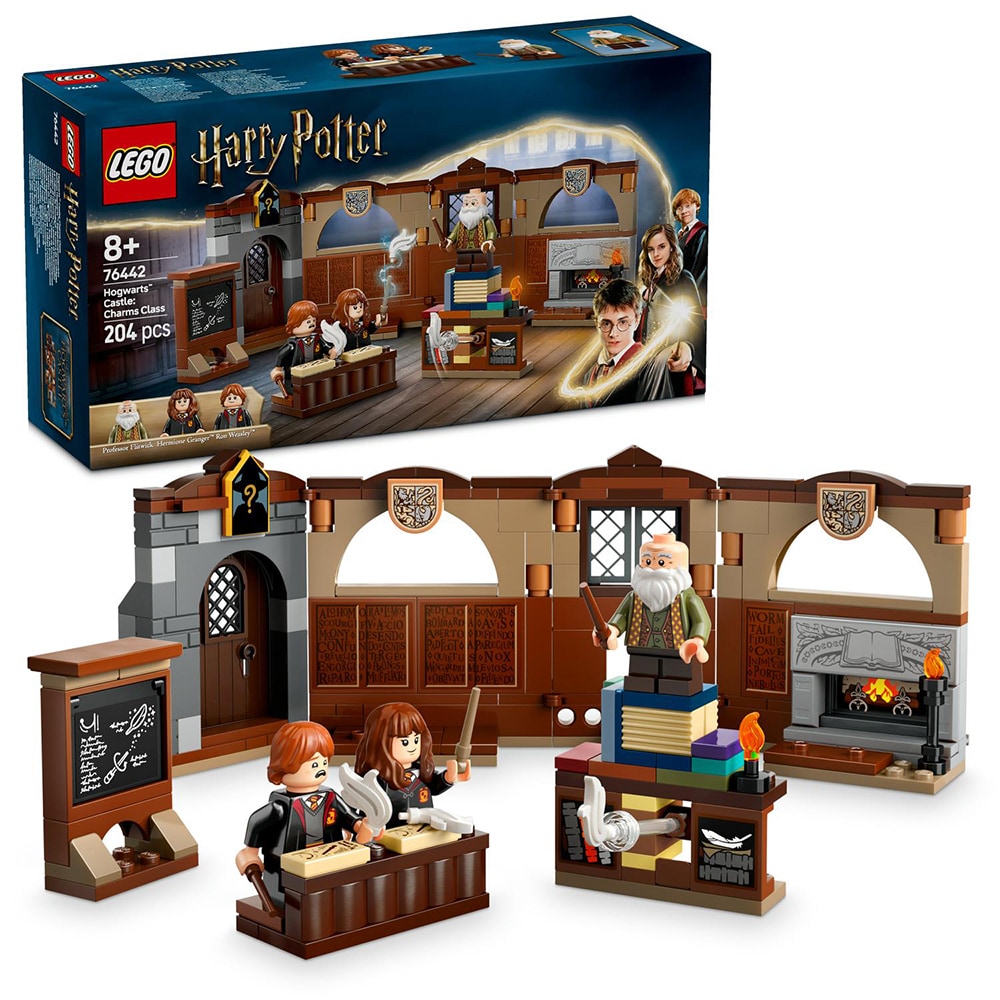 LEGO Harry Potter: Castelul Hogwarts - Ora de farmece 76442, 8 ani+, 204 piese