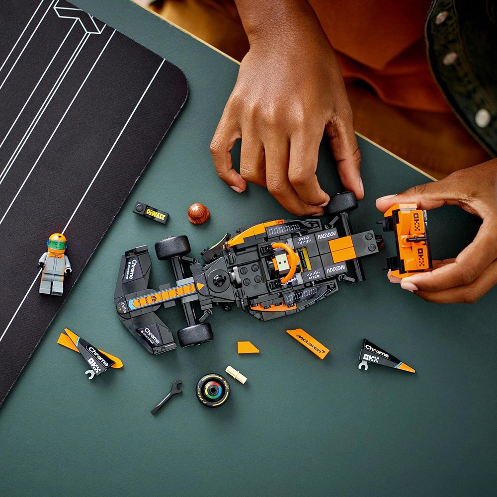 LEGO Speed Champions: Formula 1 - Masina de curse McLaren de Formula 1 2023 76919, 9 ani+, 245 piese
