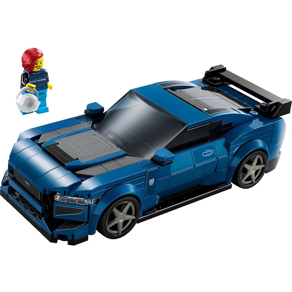 LEGO Speed Champions: Masina sport Ford Mustang Dark Horse 76920, 9 ani+, 344 piese