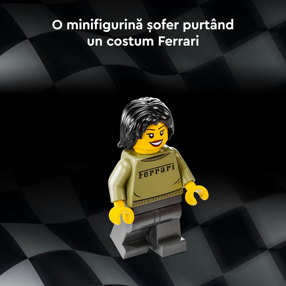 LEGO Speed Champions: Supermasina Ferrari F40 76934, 9 ani+, 318 piese