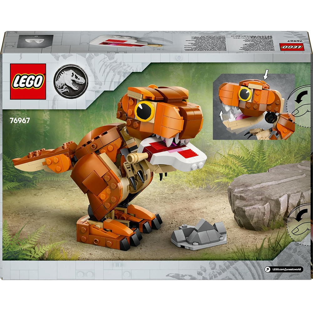 LEGO Jurassic World: Little Eatie - T. rex 76967, 7 ani+, 317 piese